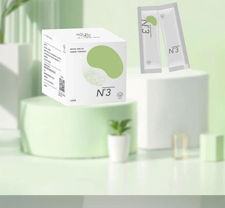 N°3 益生菌粉的原始包装场景图