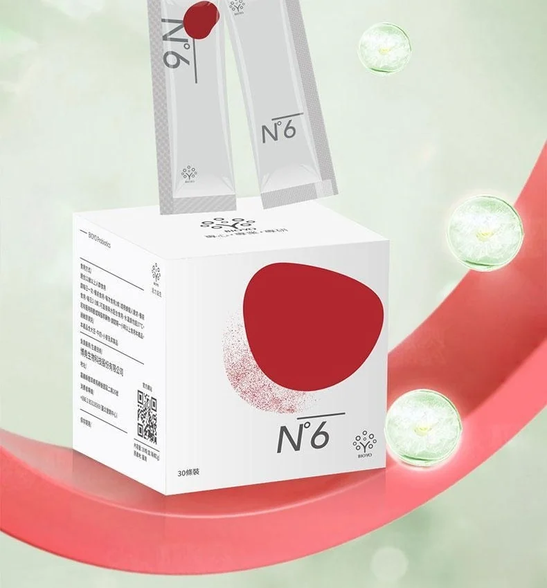 N°6 益生菌粉的原始包装场景图